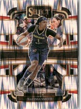 2023-24 Panini Select WNBA Silver Flash NaLyssa Smith Indiana Fever #49 Parallel