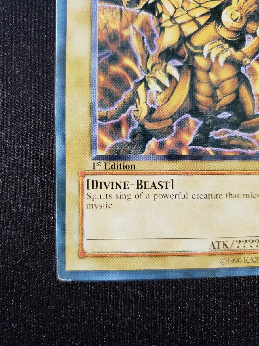 1ST EDITION Winged Dragon of Ra Holo GBI-003 Never Played