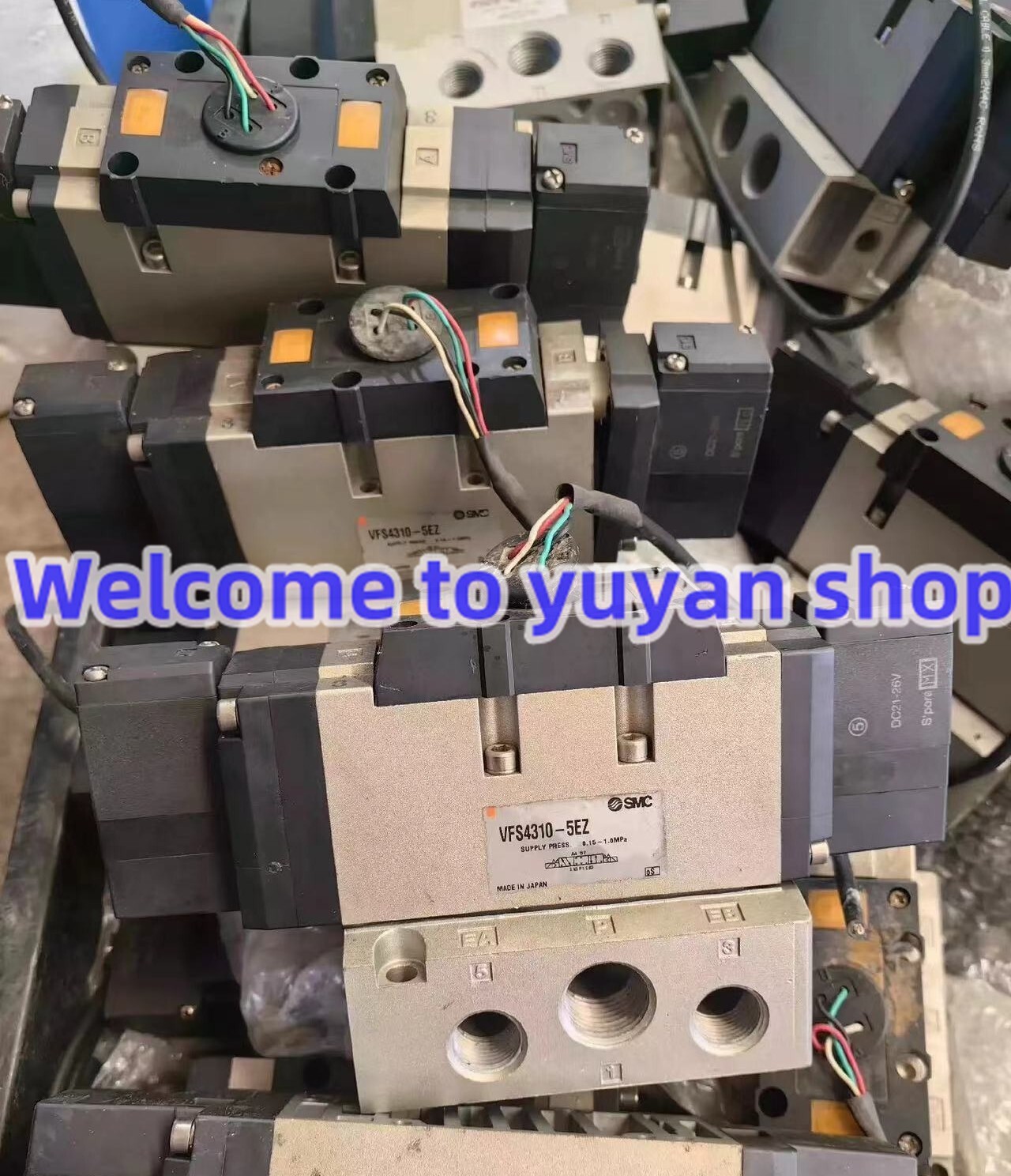 1pc USED SMC VFS5310-5EZ Solenoid Valve TESTED #VA6B CH