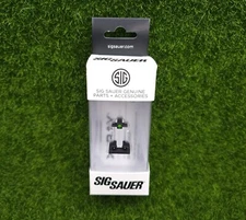 Sig Sauer X-RAY3 Night Sight Set #8 Front #8 Rear Square Notch, Green - SOX10003