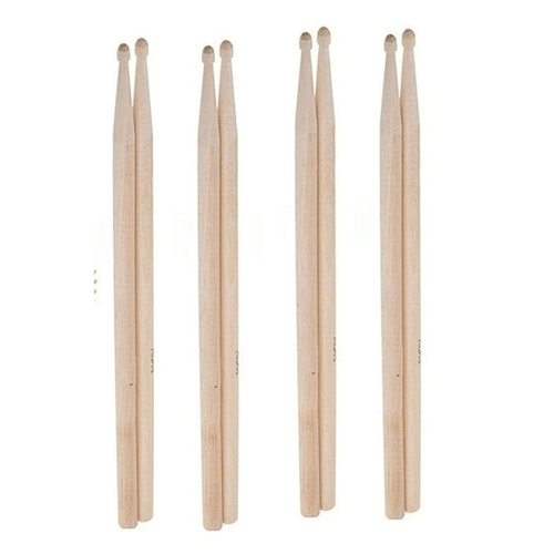 4 Paar Sets 5A Drumsticks Drumsticks Ahornholz Musik Band Jazz Rock NEU - Bild 2 von 24