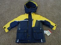 Osh Kosh Brand Boy's Sz 18 Months Blue & Yellow Winter Jacket Msrp $70.00 Osh Kosh Brand Boy's Sz 18 Months Blue & Yellow Winter Jacket Msrp $70.00