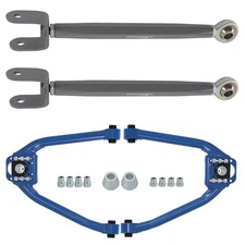 Adjustable Front Upper Camber Control Arms Toe Arms for Nissan 350Z Z33 2003-09