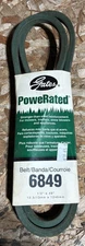 Gates PoweRated Green Aramid Belt 6849 4L490K 1/2 X 49" 12.5/13mm X 1245mm