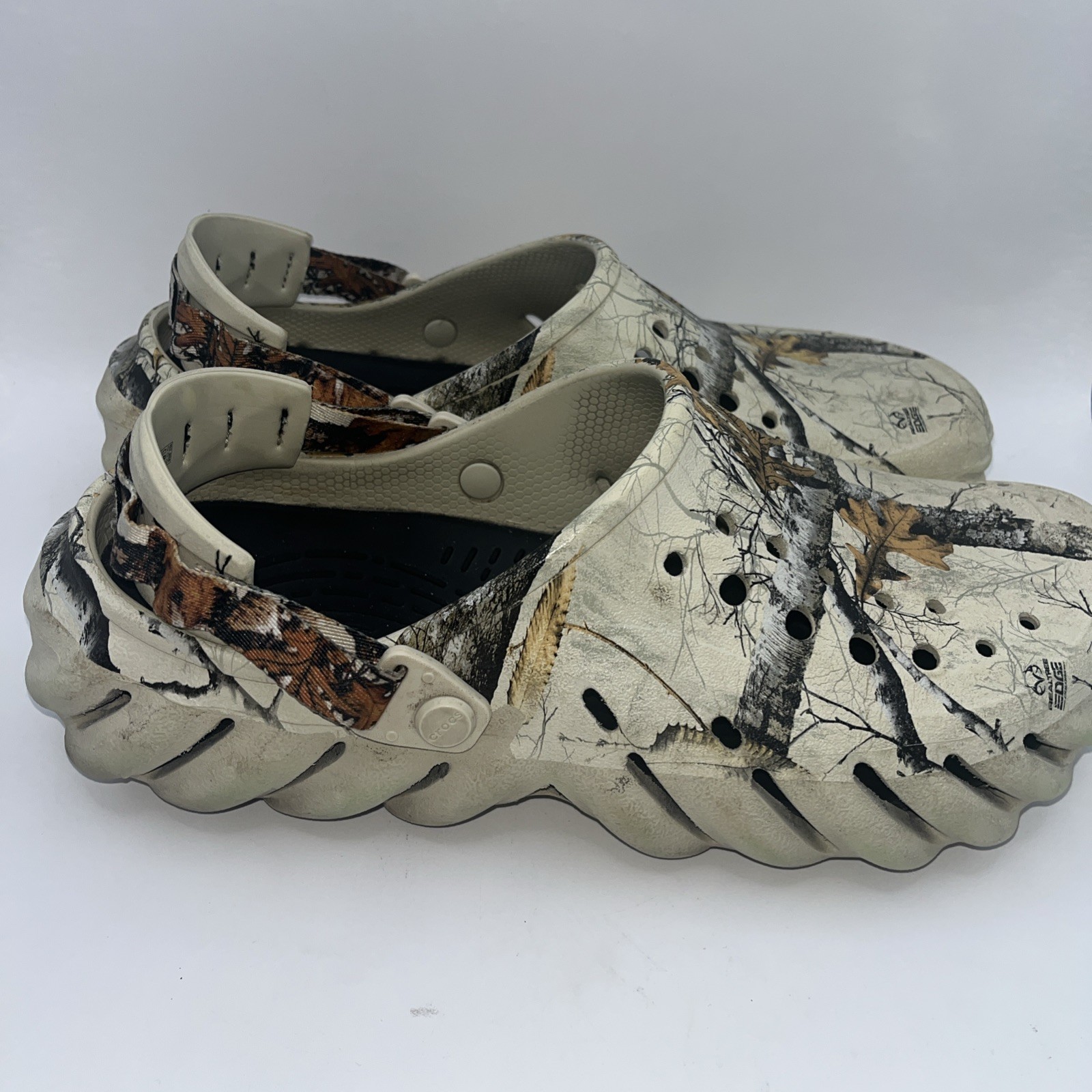 Crocs Echo Clog Realtree Edge Camo Bone (size 10 men’s / 12 women’s) image 6