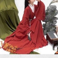 Men Ming Dynasty Hanfu Costume Student Adult Travel Oriental Traditional Robe