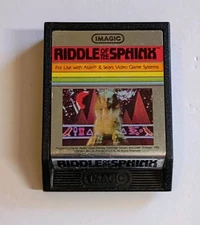 Riddle of the Sphinx (Atari 2600, 1982) Video Game Imagic 