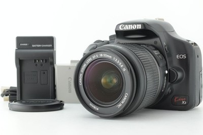 Canon EOS Kiss X2 Digital SLR Camera with EF-S 18-55mm Lens 14547
