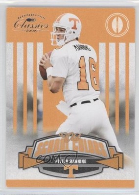 2008 Donruss Classics Old School Colors 501/1000 Peyton Manning #OSC-9 HOF 9bp