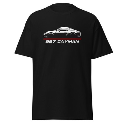 987 Cayman 2010 Mid Engine Gen 1 Coupe Graphic Tee T-Shirt Gift T-shirt