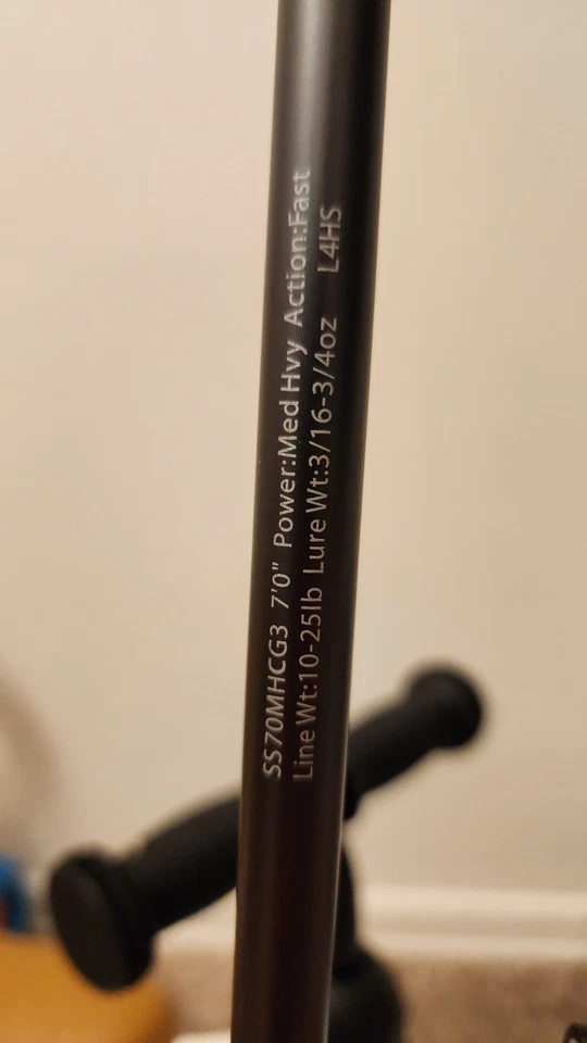 Lews Speed Spool Rod and Reel Combo 10 Bearing Baitcaster - Image 2 of 4