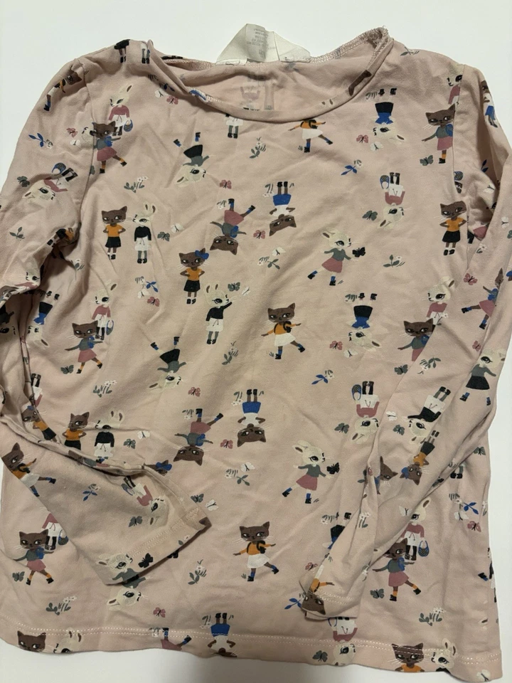 Lote de 3 Camisas Tops H&M Niñas Manga Larga Gráficas Talla 6/7 Foto 4 de 4