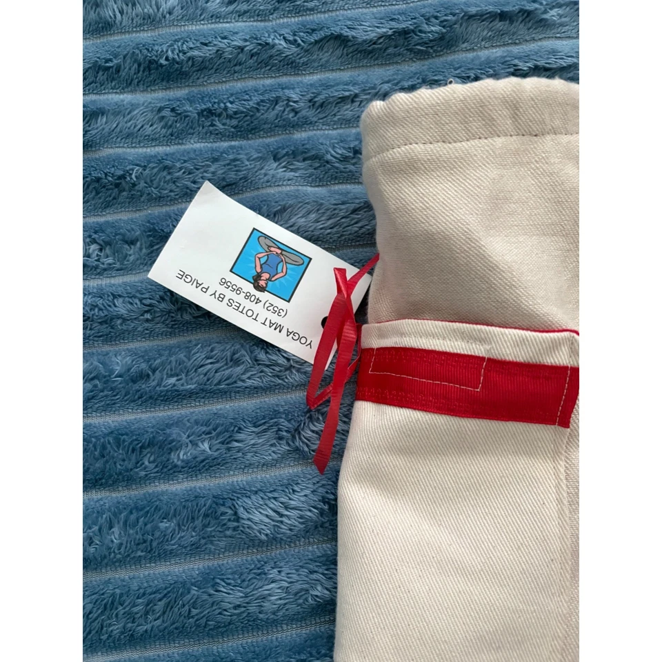 Bolso de Mano Estera de Yoga Cardenal Pájaro Bordado Correa para el Hombro Bolsillo Nuevo Foto 2 de 4