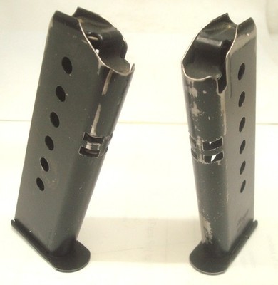 2 Vintage Sig Sauer P220 45 acp 7 Round P220-1 Blue P-220 Magazine s OEM VG Cond
