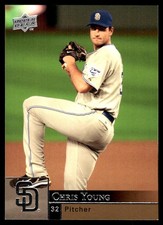 Chris Young 2009 Upper Deck #839 Padres MLB READ FREE SHIPPING AutographDen