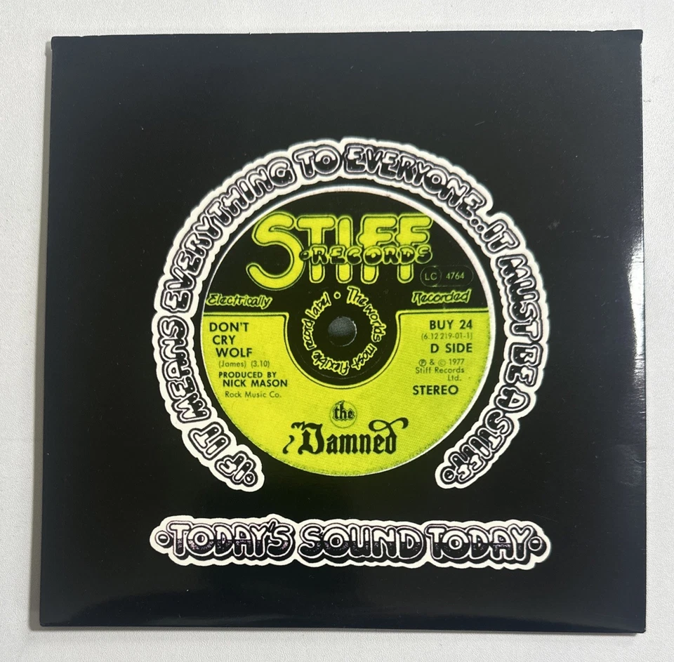 The Damned – Don't Cry Wolf  Rare 2005 Reissue Italian Issue NM / NM - Image 2 of 4