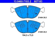 Bremsbelagsatz, Scheibenbremse 13.0460-7183.2 ATE f�r BMW MERCEDES-BENZ BENTLEY