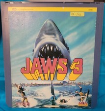 Jaws 3 CED Videodisc MCA Home Video 1983 RCA SelectaVision Untested