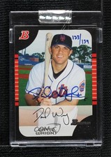 2006 Bowman Originals 123/139 David Wright (2005 Bowman) #35 Buyback Auto 2p6