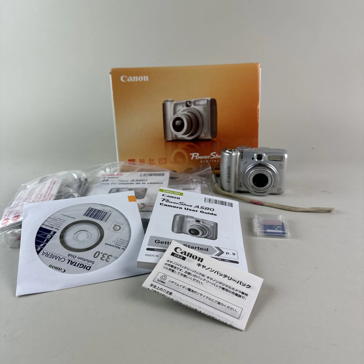 Canon Powershot A580 Digital Cameras for Sale - Shop New & Used