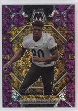 2023 Panini Mosaic Rookies No Huddle Purple Prizm 48/50 Darnell Washington 0c4o