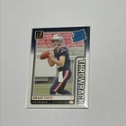 DRAKE MAYE 2024 DONRUSS RATED ROOKIE THROWBACK #49 ROOKIE CLASSY LOOKING CARD