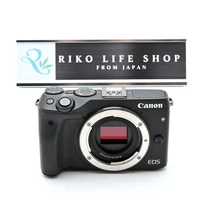 Canon EOS M3 Black Mirrorless Digital Camera Body 24.2MP EF-M Mount Tested Japan
