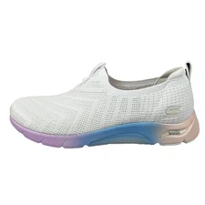 Sketchers Skech-Air Arch Fit Shoes Womens Size 9 Unicorn White Sneakers New