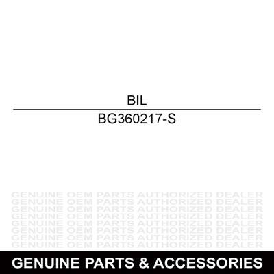 Billy Goat BG360217-S Bail Service Kit Ae
