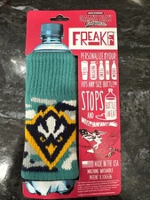 UNC Wilmington Seahawks Freaker Knitted Bottle Insulator Lot Of 8 New USA