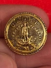 Civil War Confederate VMI Virginia Military Institute Button