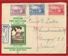 AUSTRALIA -  1937: THE SESQUI CENTENARY OF NEW SOUTH WALES FDC COVER TO SCOTLAND