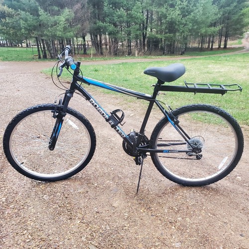 ROADMASTER Granite Peak Mountain Bike for Men - Black/Blue