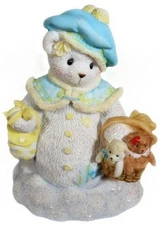 Cherished Teddies Winter Snow Bear Figurine 4002842 Georgina New