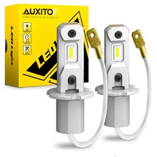 US H3 LED Fog Driving Conversion Light Bulbs Super Kit Bright DRL 6500K White
