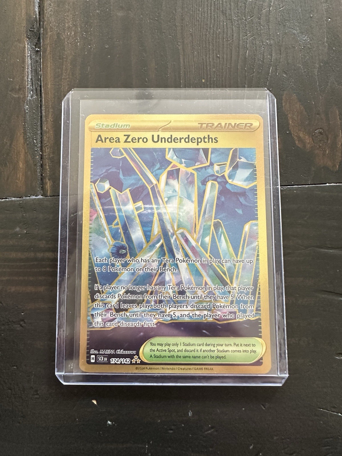 SV07: Stellar Crown #174/142 Area Zero Underdepths - MINT CONDITION