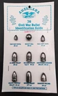 Americana 76 Civil War Bullet Identification Guide Replica Projectials & booklet