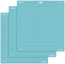 AIRCUT Light Grip Cutting Mat for Cricut Maker/Explore Air 2/Air/One(12X12 Inch)