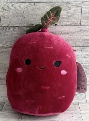 Squishmallows Claudia Purple Beet 8  Vegetable Plush Great Gift! Ships Fast!