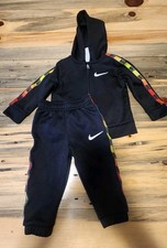 Nike Boy Active Pants Set Outfit 6256 12M Toddler Outdoor Play
