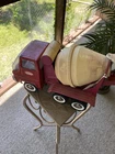 VINTAGE TONKA PRESSES STEEL CEMENT MIXER TRUCK