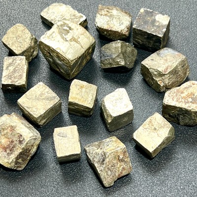 Gold Iron Pyrite Crystal Cubes Rough Raw (By The Piece or Pound) Fools Gold