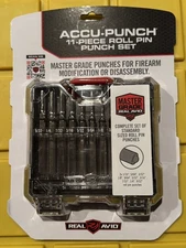 Real Avid Accu-Punch 11 Piece Roll Pin Punch Set Includes Case  AVAPK-RP