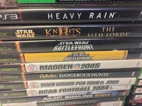 Video Games Lot Of 37 Untested Games Multiple Consoles Nintendo Xbox Playstation