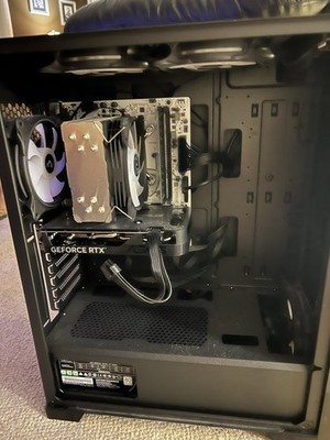 max power z-one gaming Desktop PC Tower GeForce RTX Black Blue