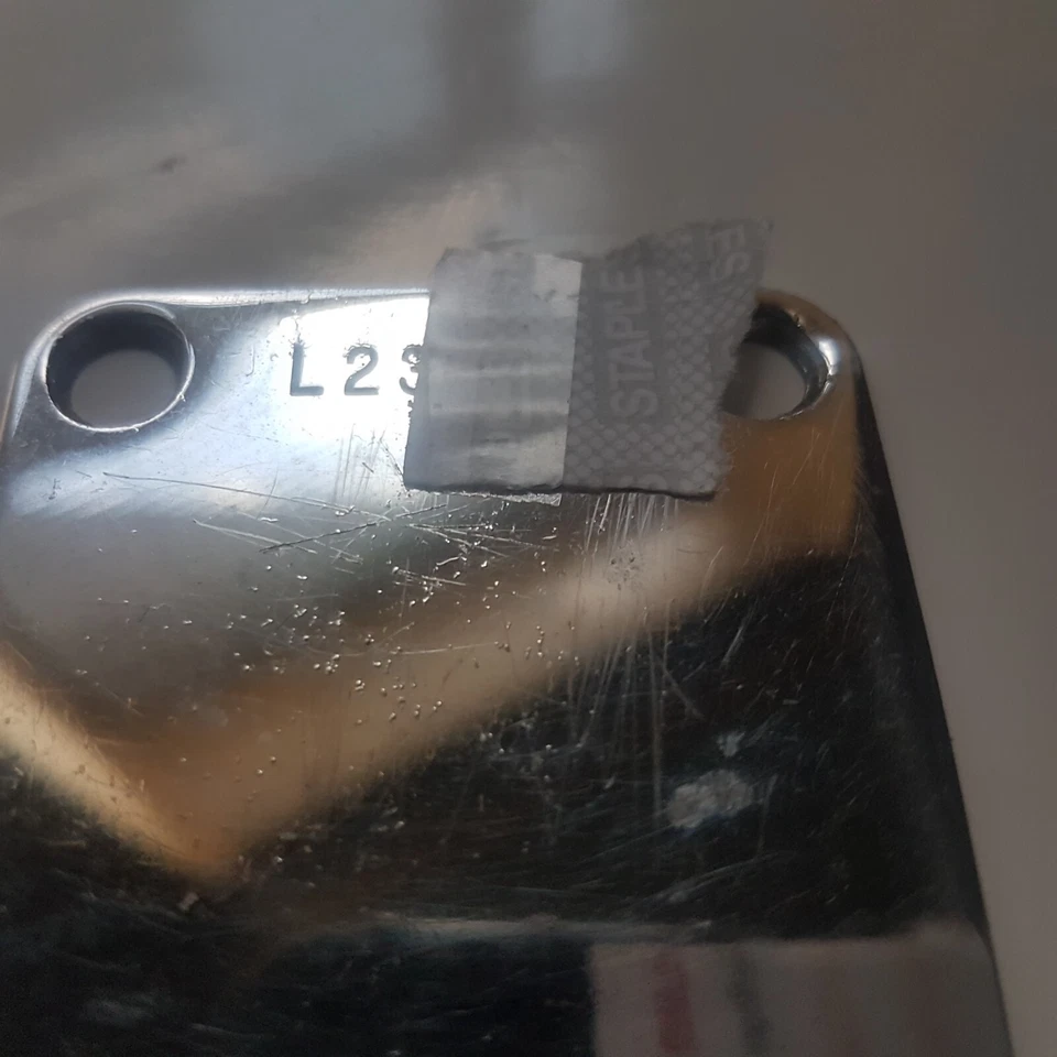 1964 FENDER STRATOCASTER / TELECASTER NECK PLATE USA - Image 2 of 3