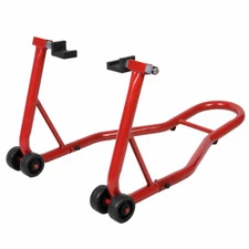 Motorcycle Bike Stand Rear Forklift Spoolift Paddock Swingarm Lift Auto Red