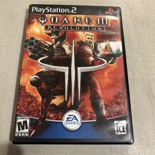 Quake III 3 Revolution (Sony Playstation 2, 2001) PS2 Complete w/ Manual CIB