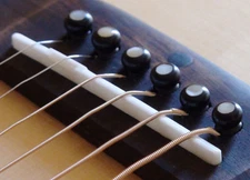 MusicianAtHeart COMPENSATED BONE SADDLE made for some TAYLOR Guitars