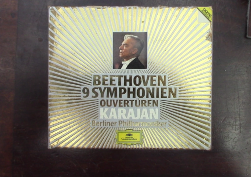 KARAJAN: Beethoven 9 Symphonien - Berliner Philharmoniker -  CD set - Foto 1 di 1